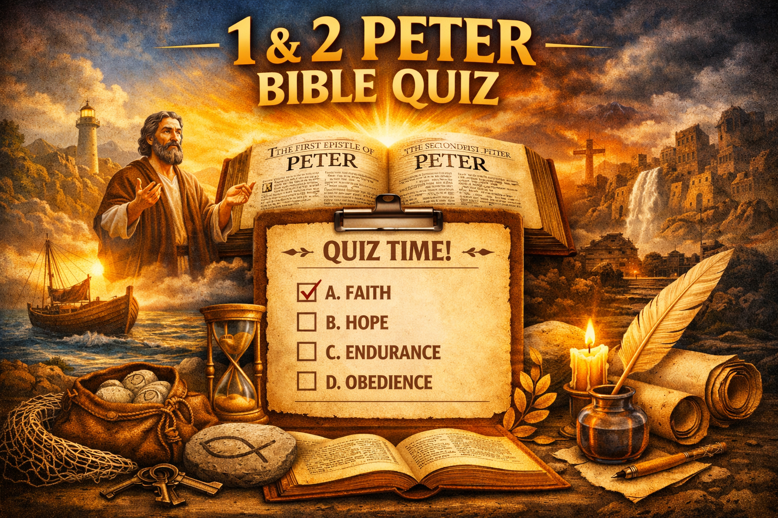 1 and 2 Peter Bible Quiz