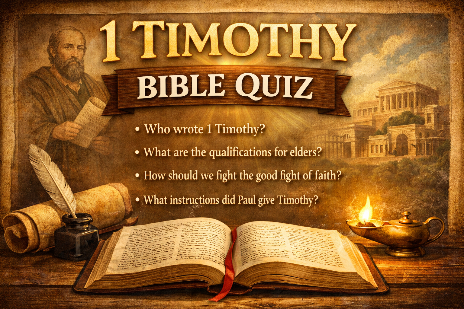 1 Timothy bible study quiz