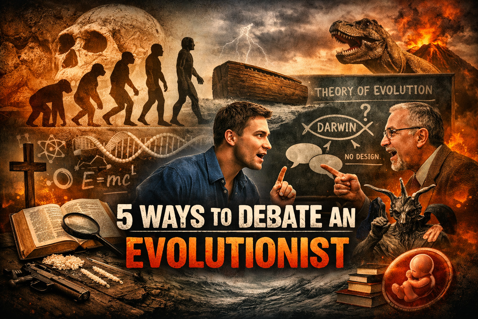 5 Ways to Win Debates Against Evolutionists