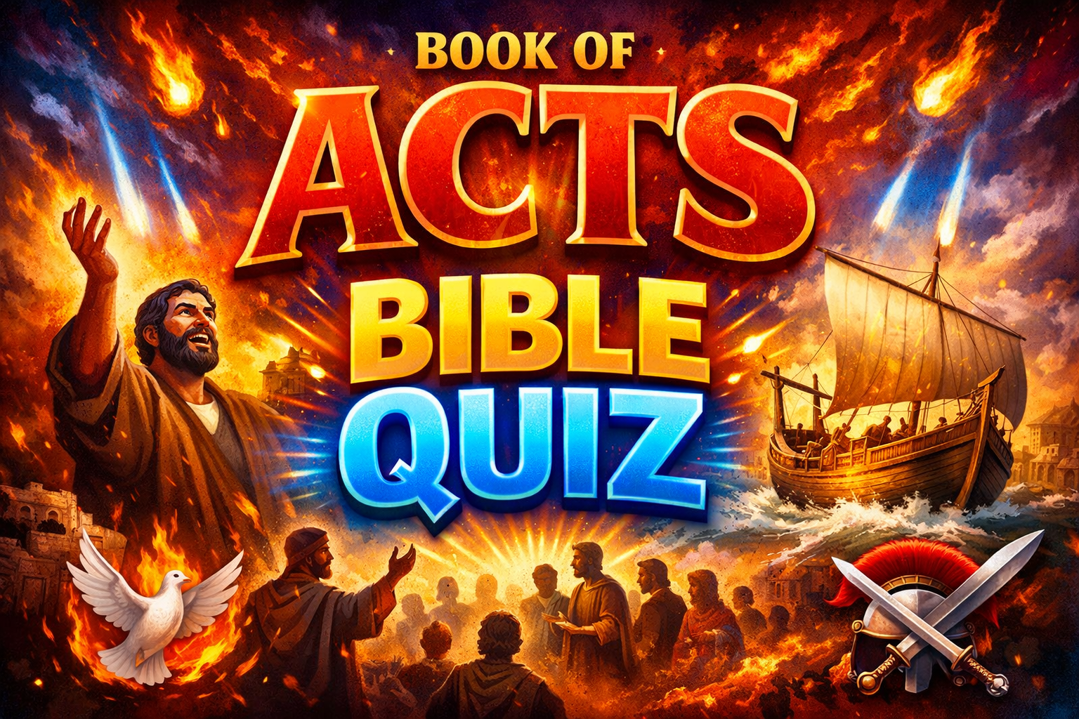 Book of Acts bible quiz