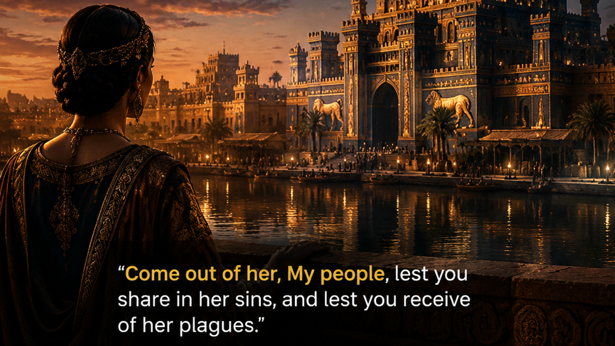 Are you in babylon the great The mother of harlots ?