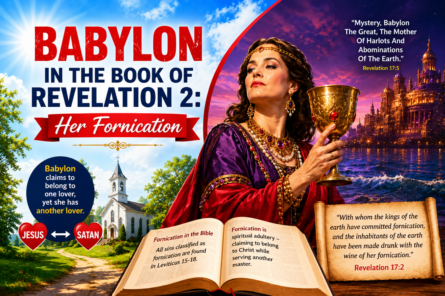Babylon in the Book of Revelation : Her Fornication