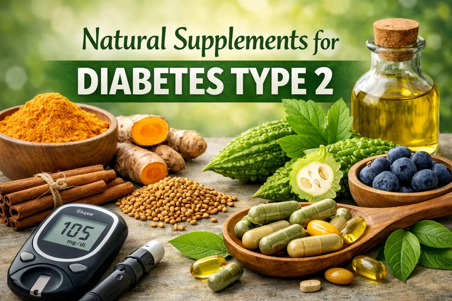 Best Herbal Natural Supplement Remedy for Type 2 Diabetes