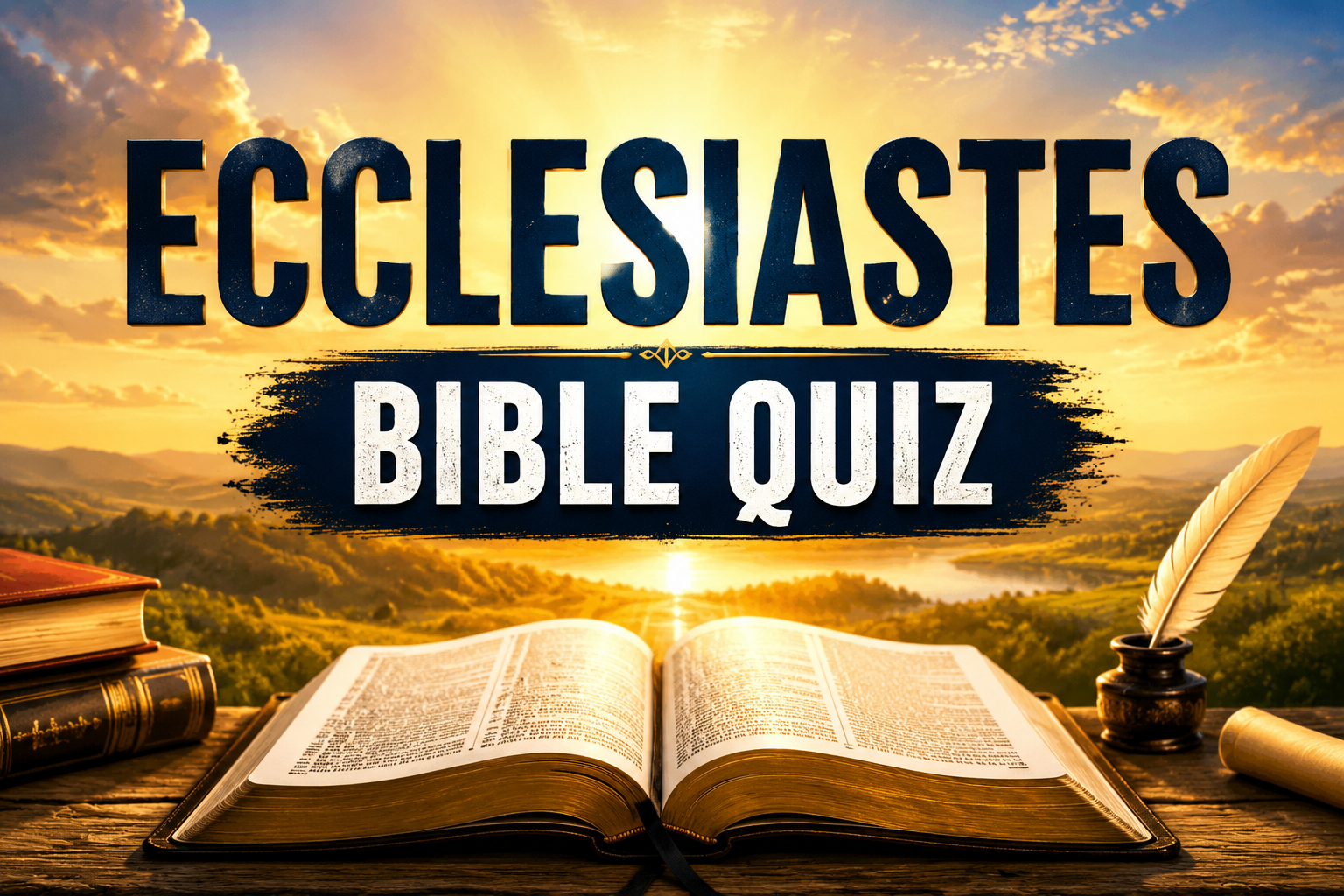 Ecclesiastes Bible Quiz