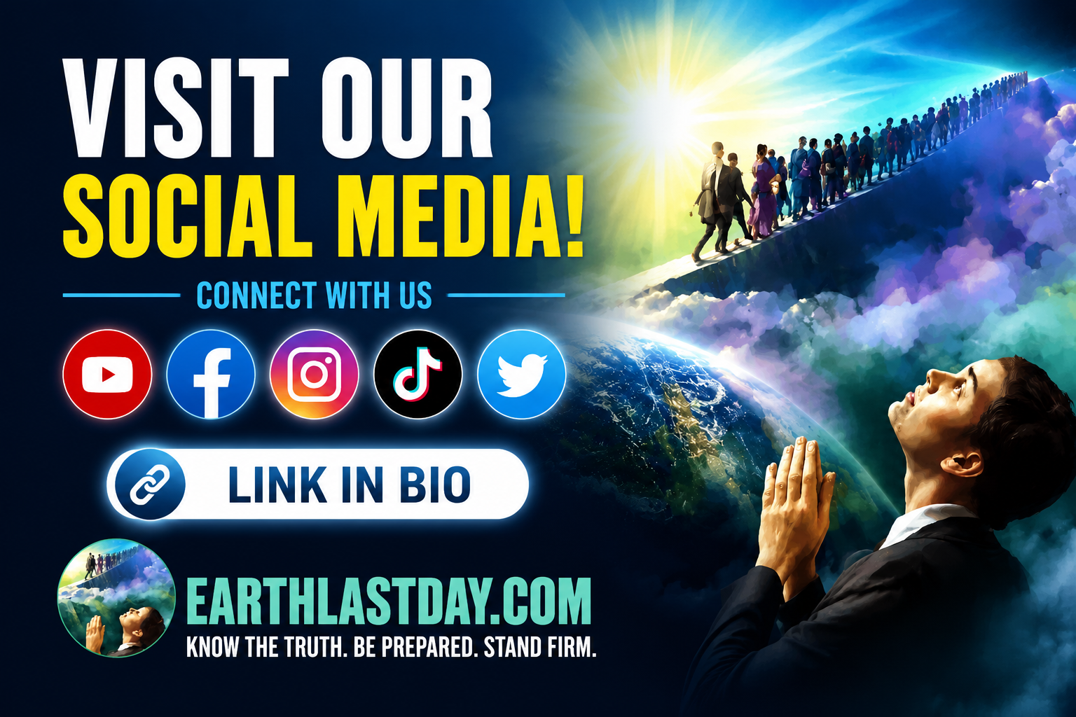 earth last day bible channel social media