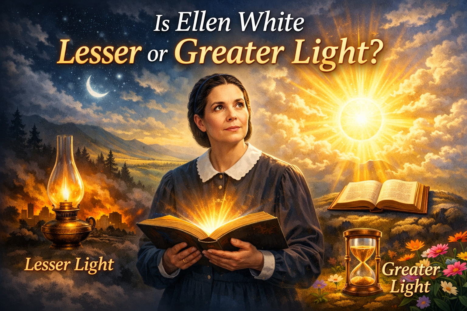 Is Ellen G. White the Greater Light or the Lesser Light?