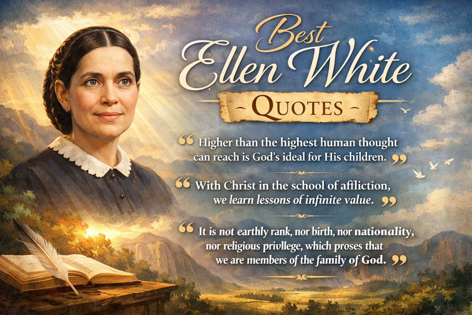 Best Ellen G White quotes