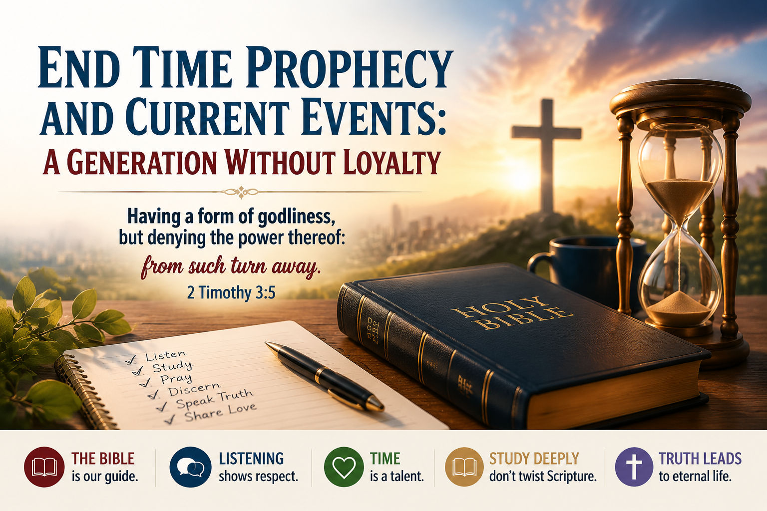 End Time Prophecy and Current Events: A Generation Without Loyalty