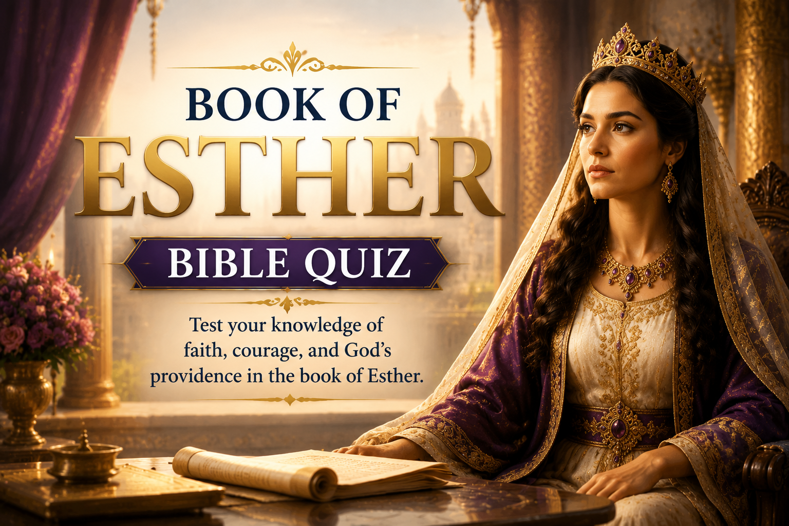 Book of Esther bible quiz