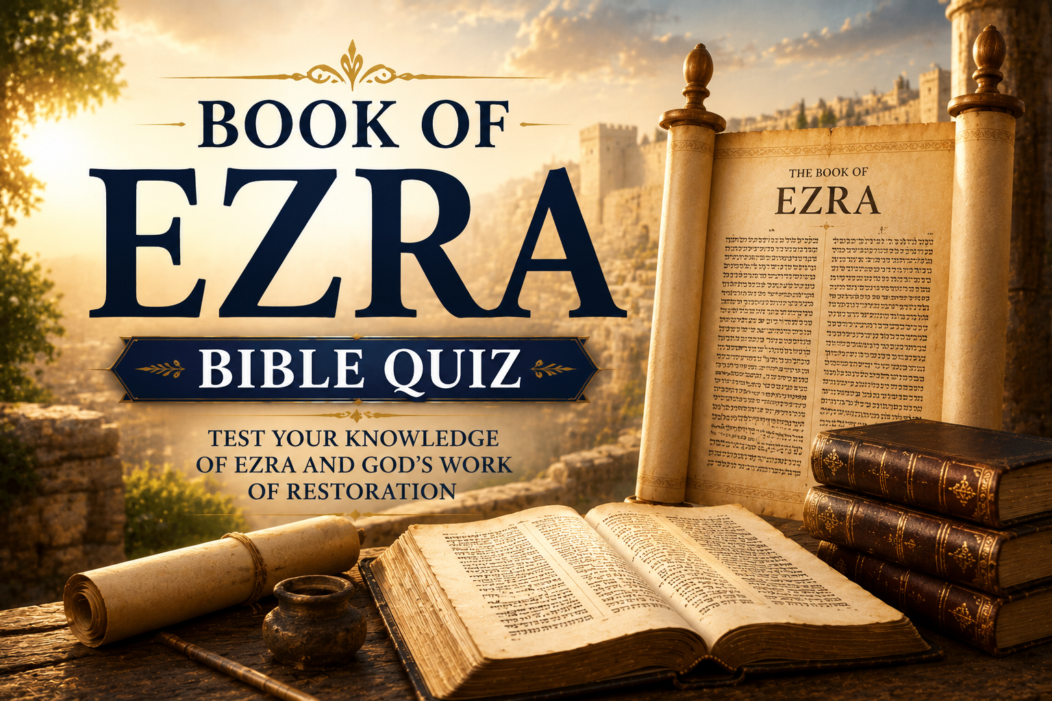 Book of Ezra bible quiz