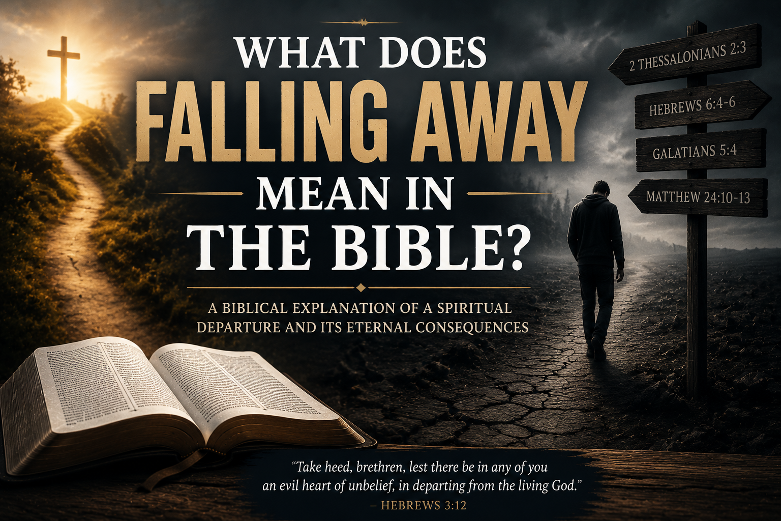 what does the falling away mean in the Bible