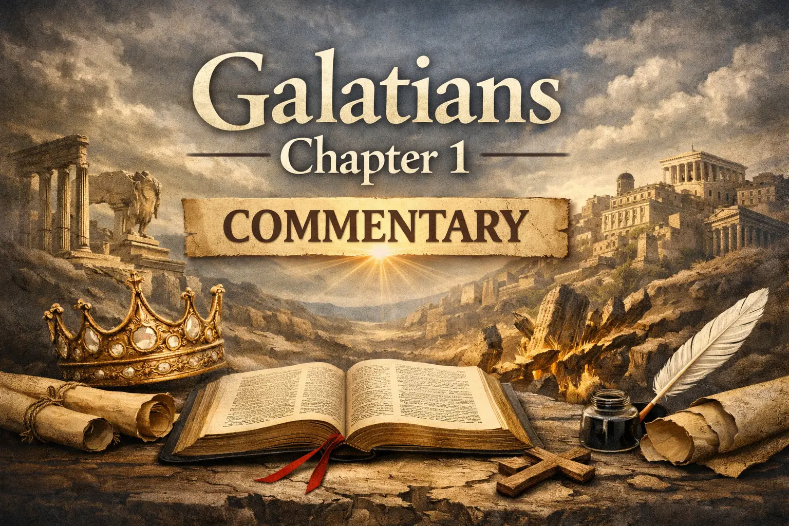 Galatians Chapter 1 bible Commentary