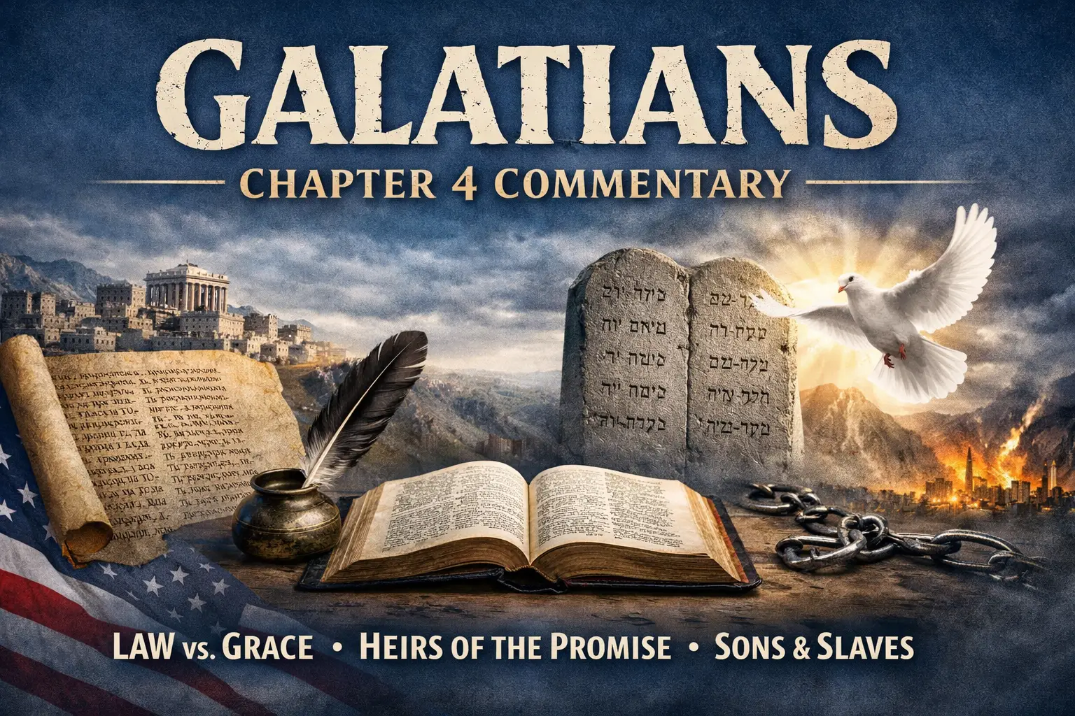 Galatians 4: Bible Study commentary
