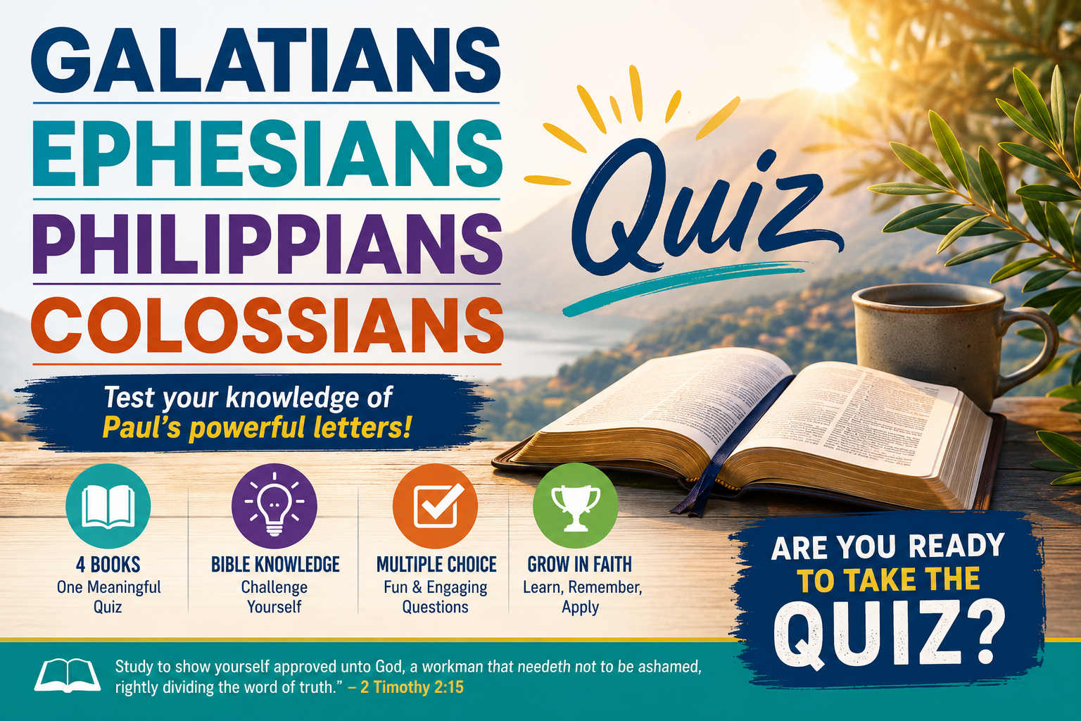 Galatians Ephesians Philippians Colossians Bible study questions and answers,