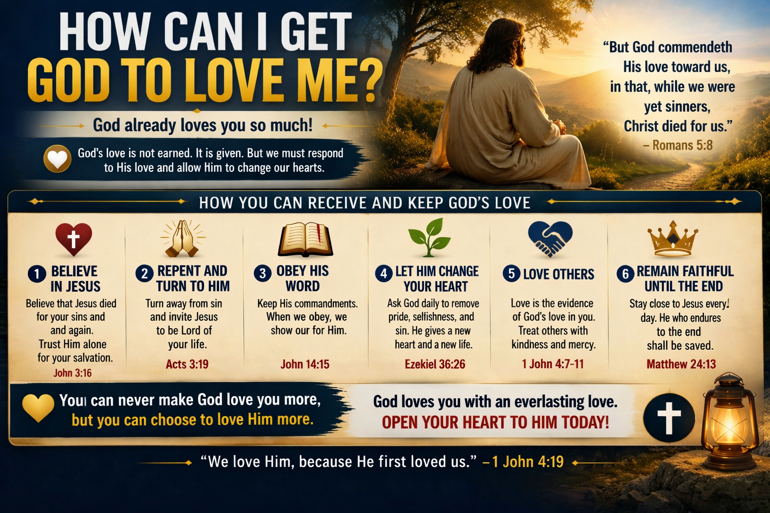 How Can I Get God to Love Me?