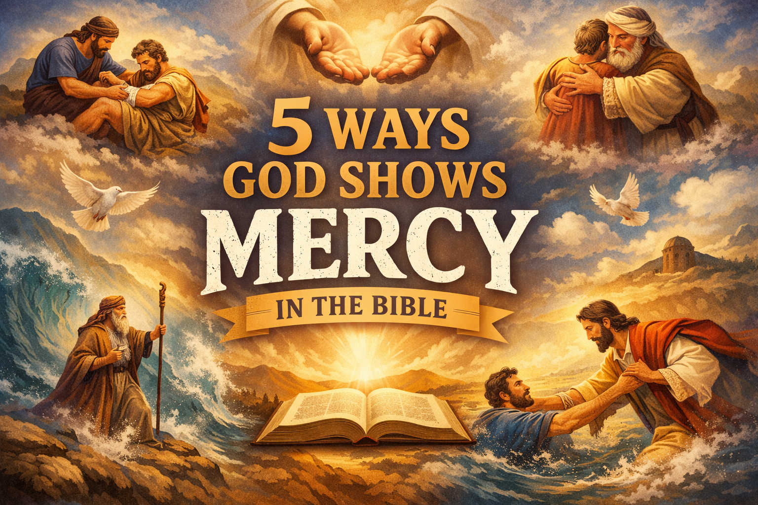 5 Ways God Shows Mercy to People in the Bible