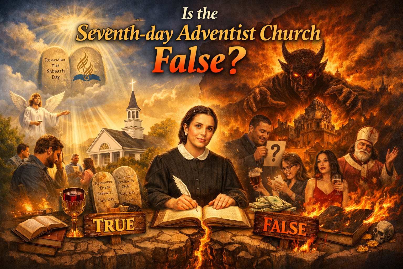 Is the seventh day Adventist church false?