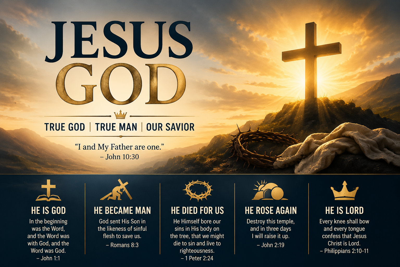 Is Jesus God in Christianity?