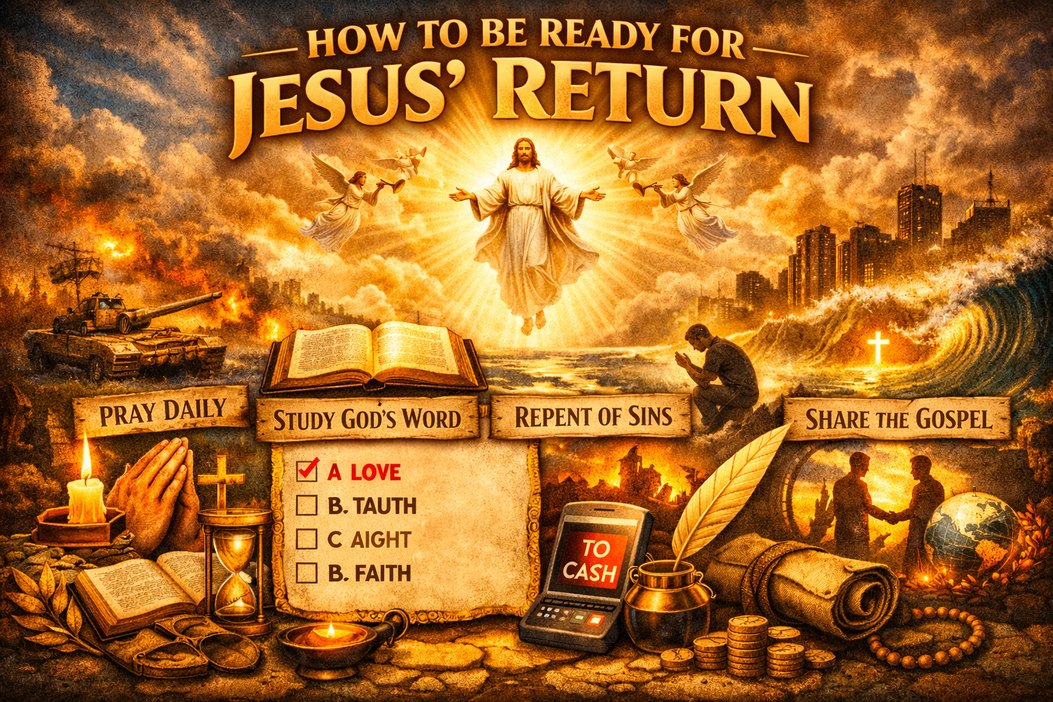 How to Be Ready When Jesus Returns: 5 Bible Truths About Righteousness by Faith