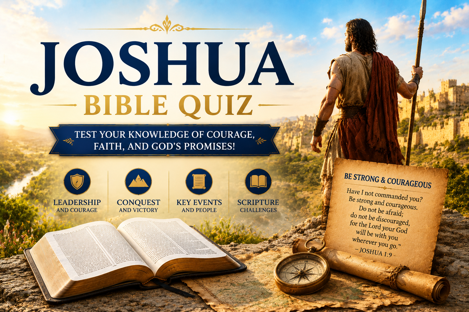 book of joshua bible quiz,
