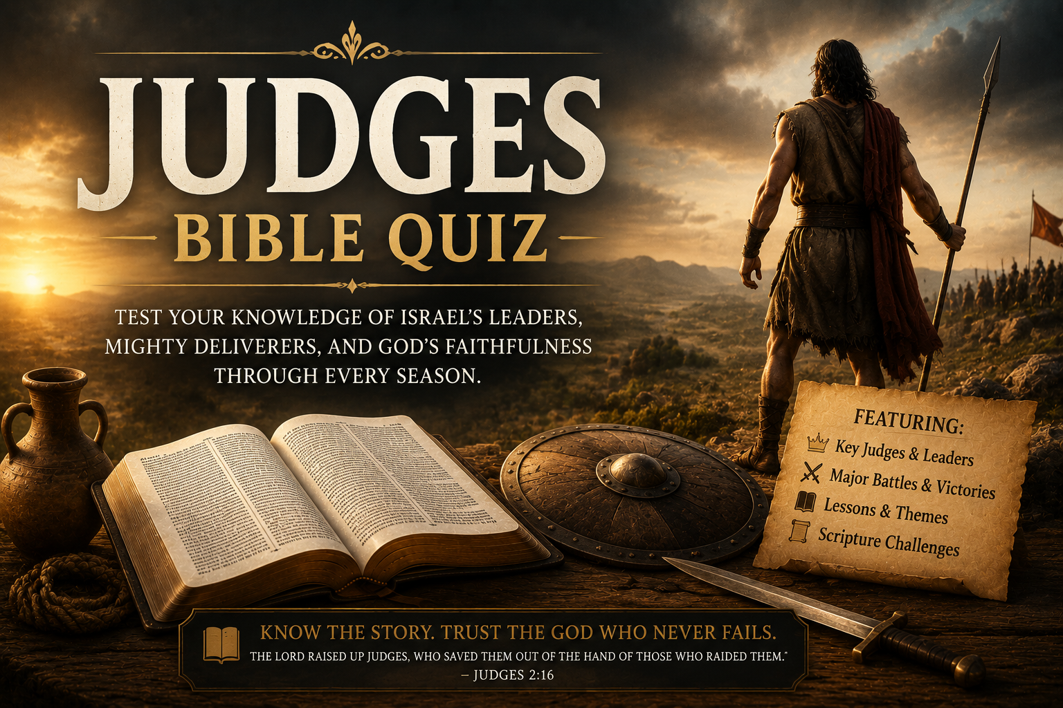 book of judges bible quiz,