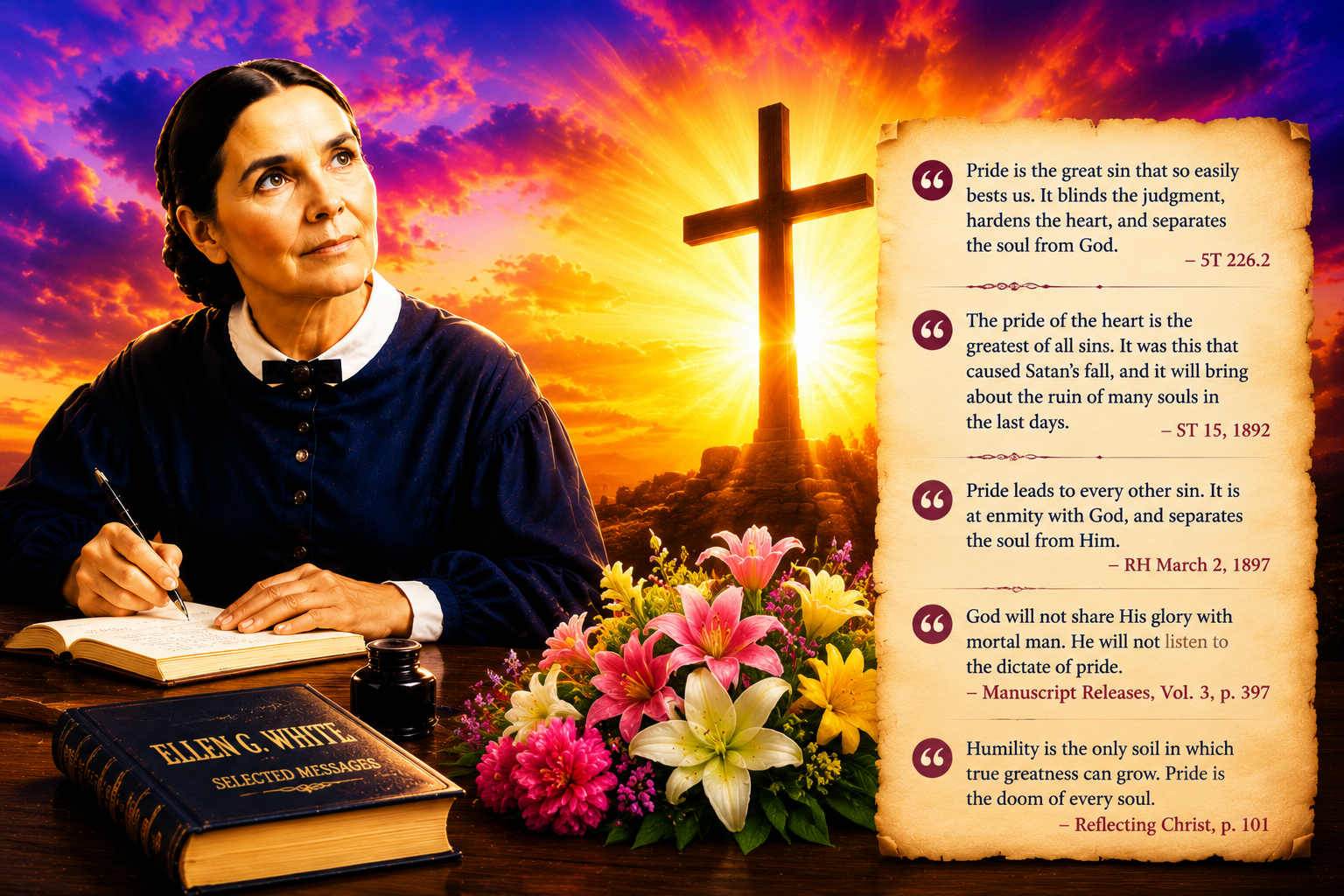 Ellen White Quotes on Pride