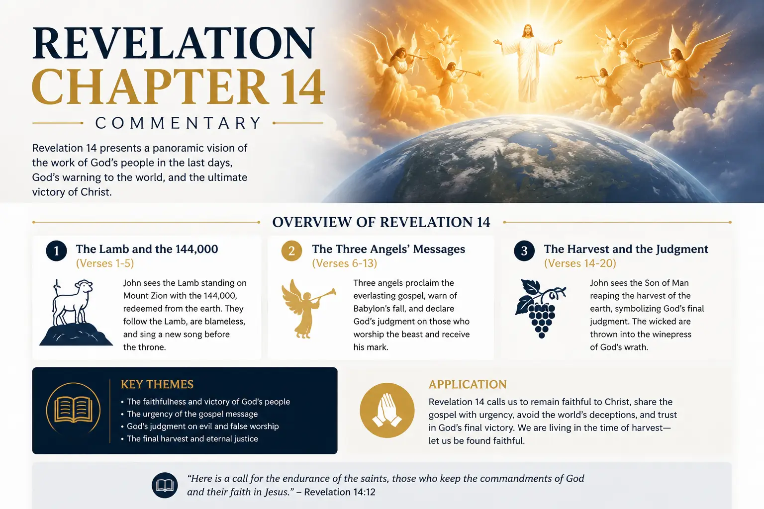 Revelation Chapter 14 bible Commentary