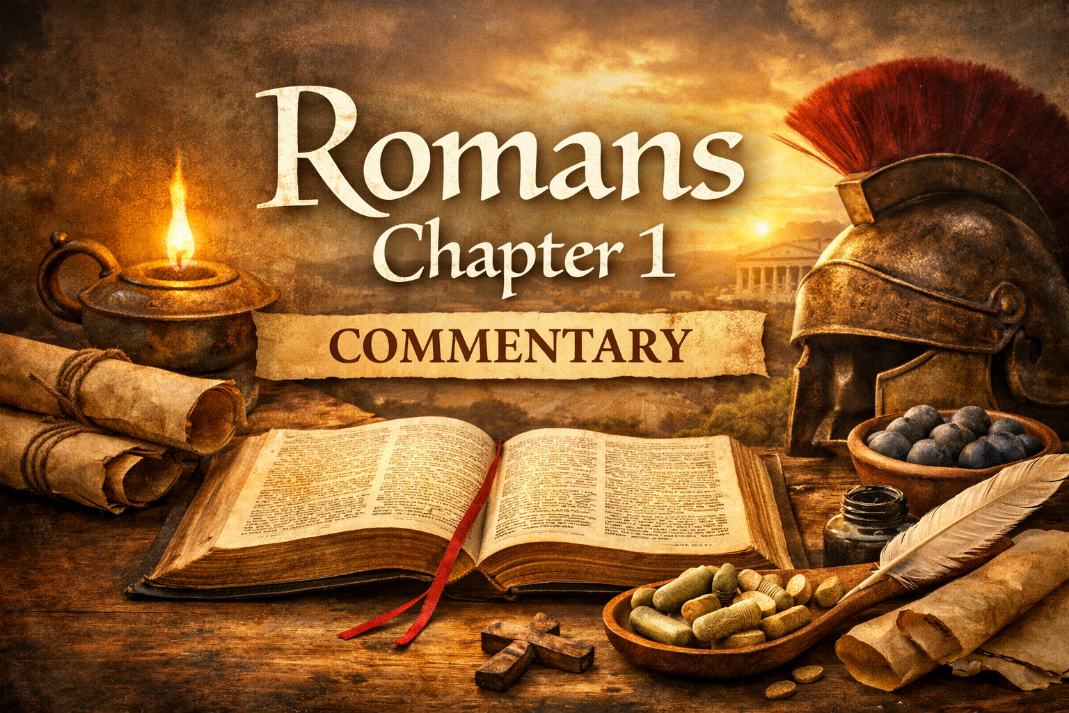 Romans Chapter 1 bible Commentary