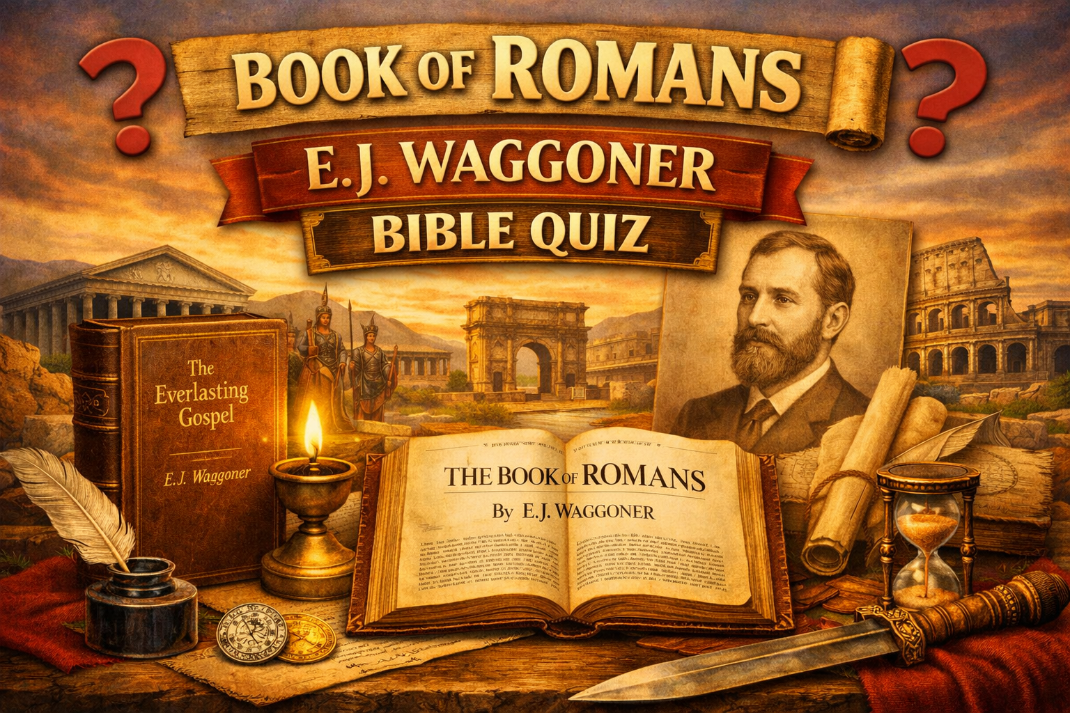 Book of Romans EJ Waggoner quiz
