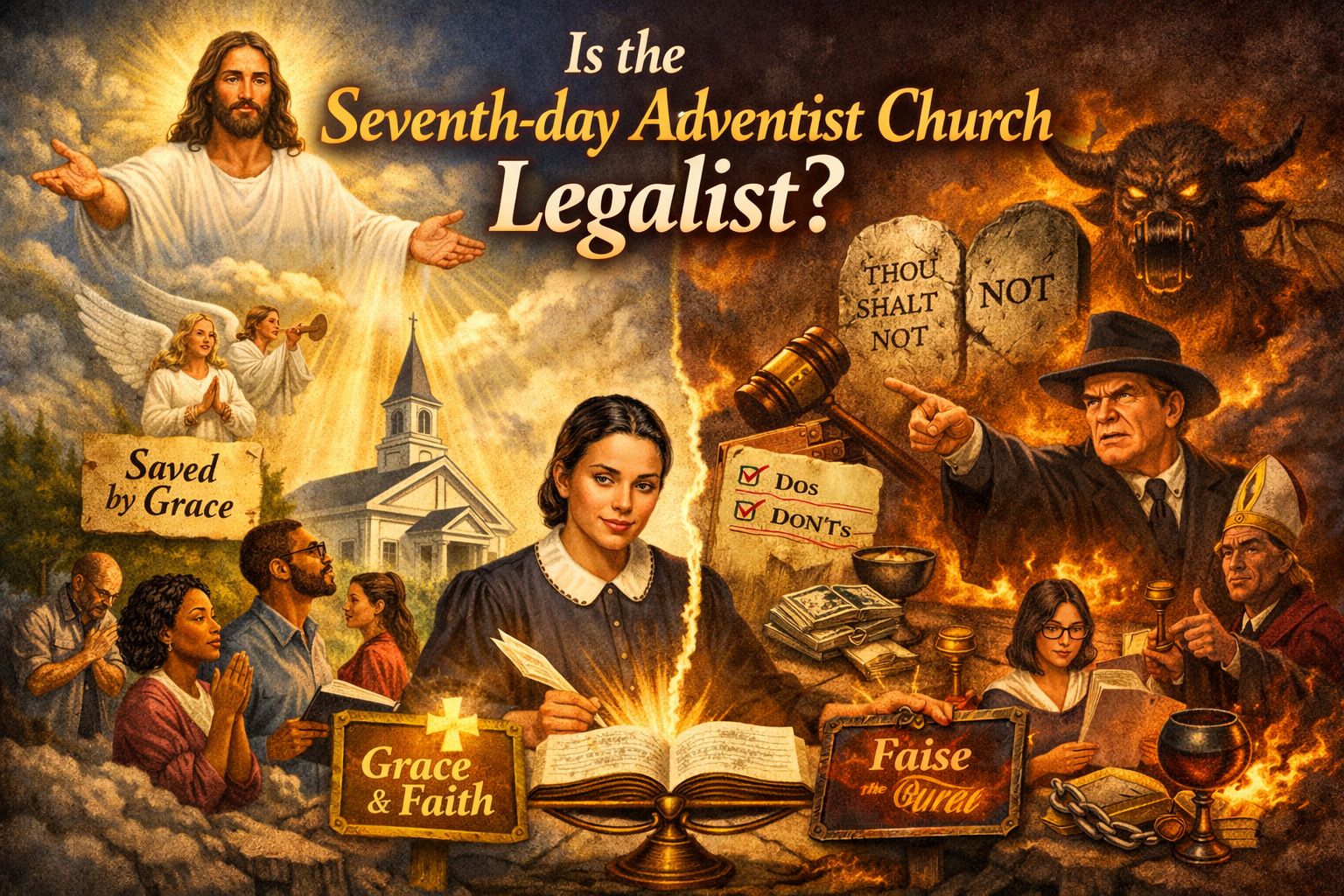 Is the Seventh-day Adventist Church legalistic