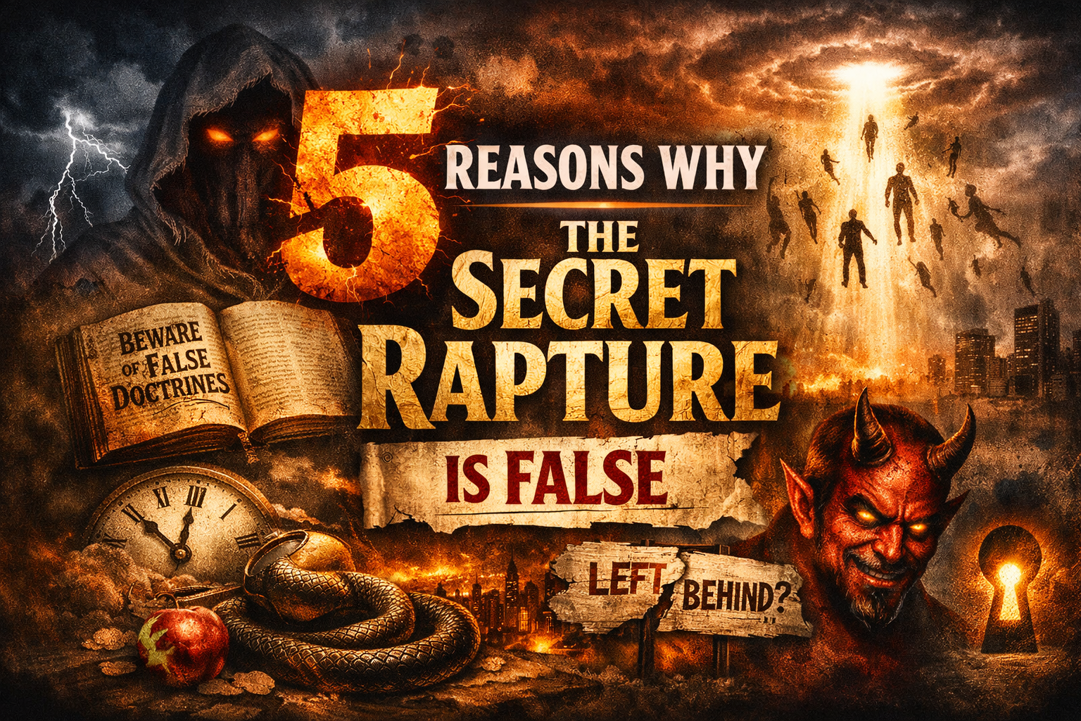 5 Reasons Why the Bible Rapture Doctrine Is False