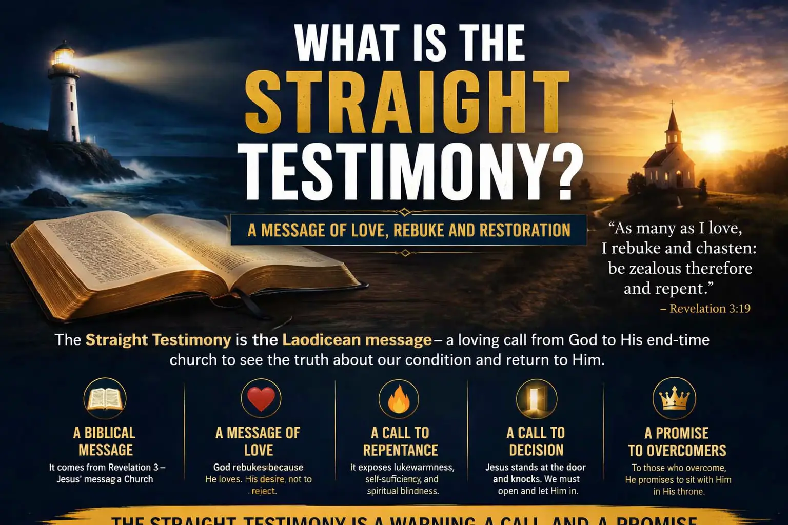 What Is the Straight Testimony in Ellen White’s Writings?