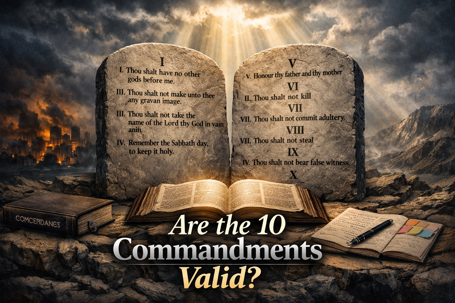 Are the Ten Commandments Still Valid?