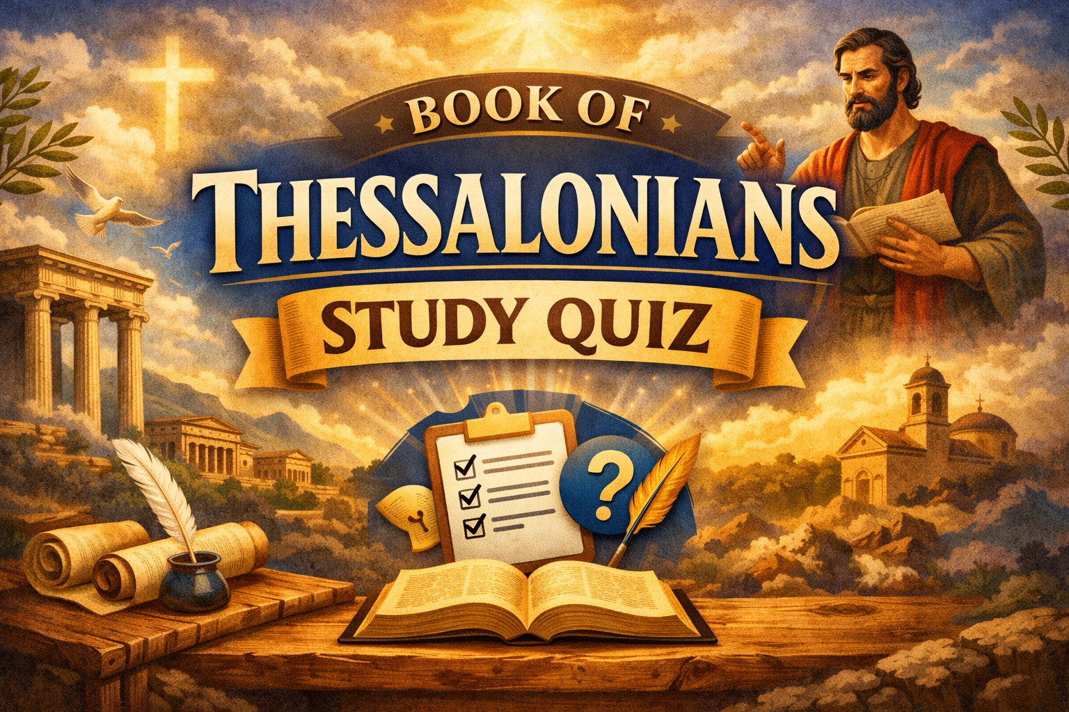 Study the book of Thessalonians the easy way Questions and answers on all chapters