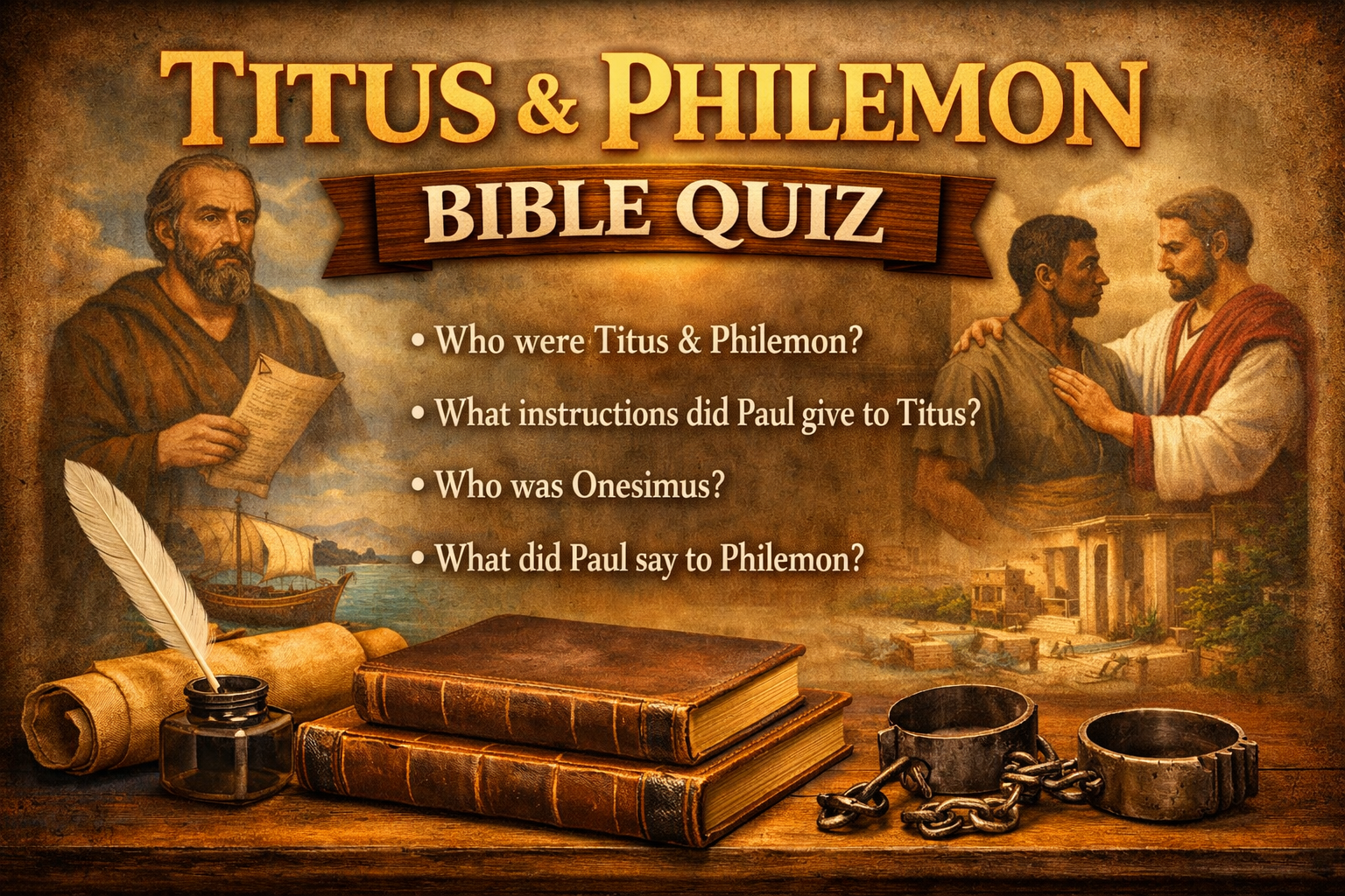 Titus and Philemon bible study quiz