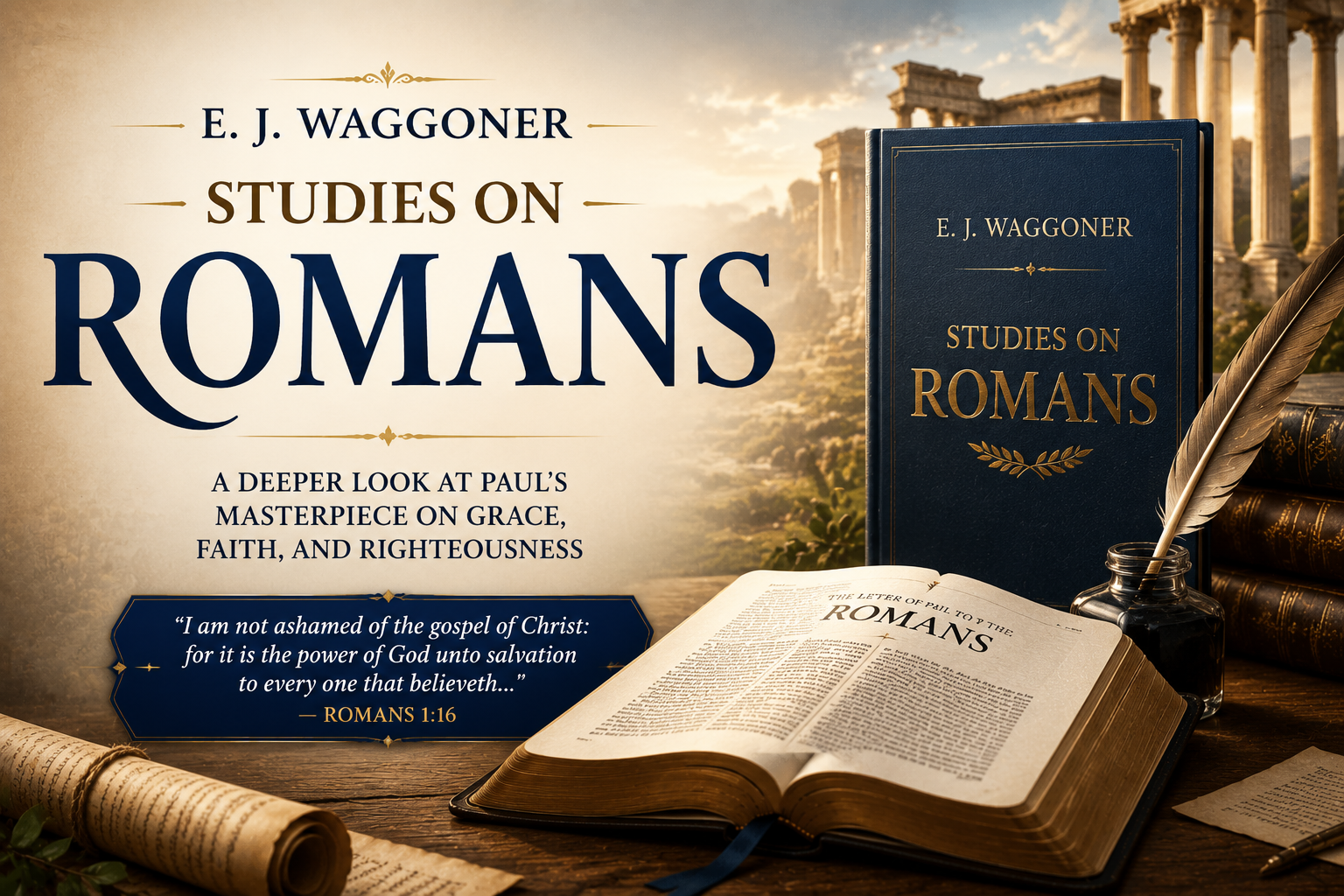 EJ Waggonner studies on romans